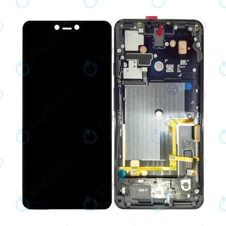 Google Pixel 3 XL - LCD zaslon + zaslon osjetljiv na dodir + okvir (Just Black) TFT
