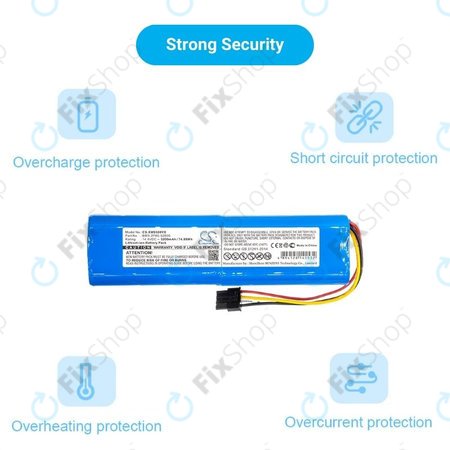 Xiaomi Mi Robot Vacuum Mop-series, Dream-series, Roborock-series - Baterija BRR-2P4S-5200 Li-Ion 14.4V 5200mAh HQ