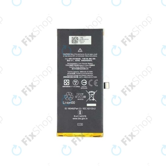 Google Pixel 4a 5G - Baterija G025E 3885mAh - G823-00201-01 Genuine Service Pack