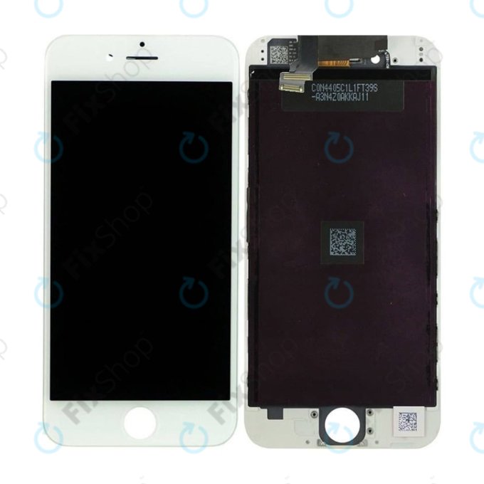 Apple iPhone 6 - LCD zaslon + zaslon osjetljiv na dodir + okvir (bijeli) In-Cell FixPremium