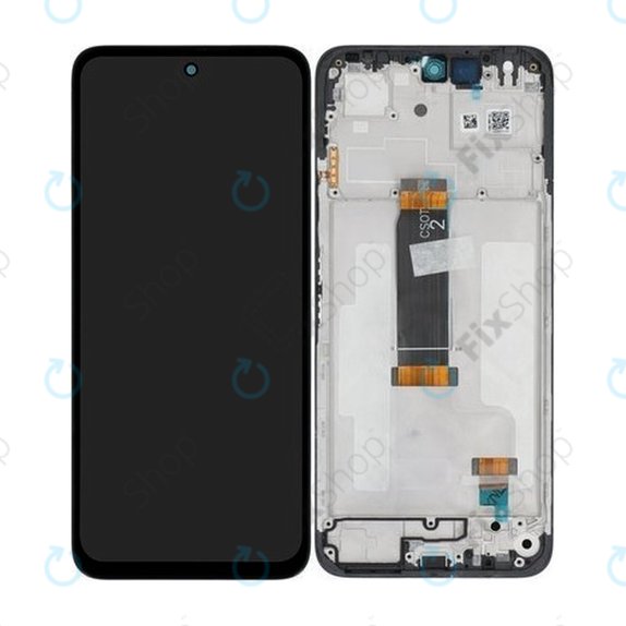 Xiaomi Redmi 13 4G, Redmi 13 5G, Poco M6 4G - LCD zaslon + zaslon osjetljiv na dodir + okvir - 560001N19A00 Genuine Service Pack