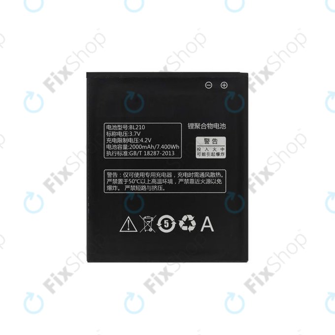 Lenovo A536, S820, S650 - Baterija BL210, 2000mAh - SB19A19867