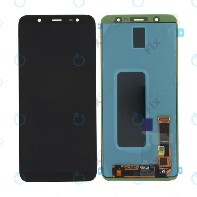 Samsung Galaxy J8 J810F (2018) - LCD zaslon + zaslon osjetljiv na dodir (crni) - GH97-22145A, GH97-22149A Originalni servisni paket