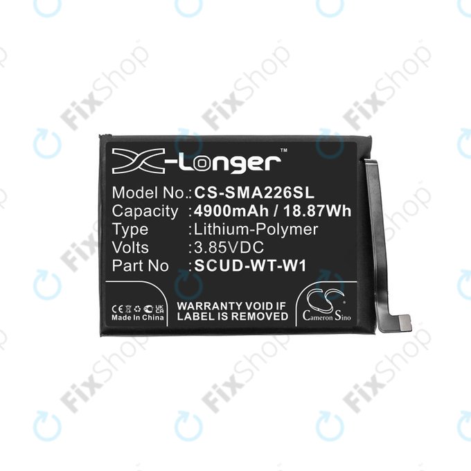 Baterija za  Samsung A22 5G A226B, 4900mAh, Li-Pol, 3.85 V, SCUD-WT-W1, HQ