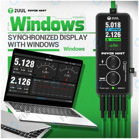 Digitalni USB-C tester napona i struje (Power Host), 2UUL PW15