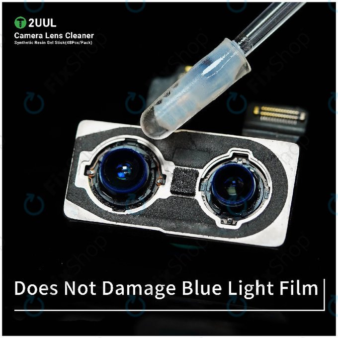 Gel štapići za čišćenje leća kamere, sintetička smola, 2UUL CL21, 48kom/pak