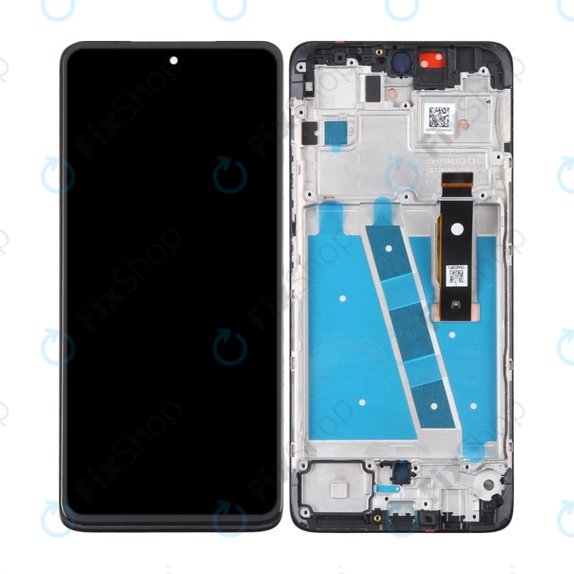 Motorola Moto G72 XT2255 - LCD zaslon + zaslon osjetljiv na dodir + okvir (Meteorite Gray) OLED