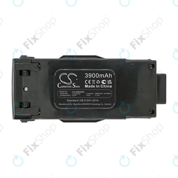Baterija za Yuneec Mantis G, Q, 3900mAh, Li-Pol, 11.4V, YUNB3S2800, HQ