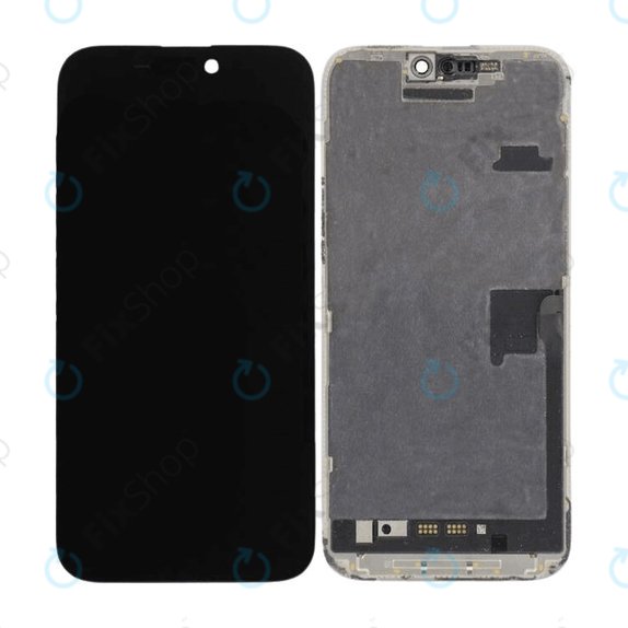 Zaslon In-Cell FHD za iPhone 16 Pro Max, Dodirni ekran s okvirom, FixPremium