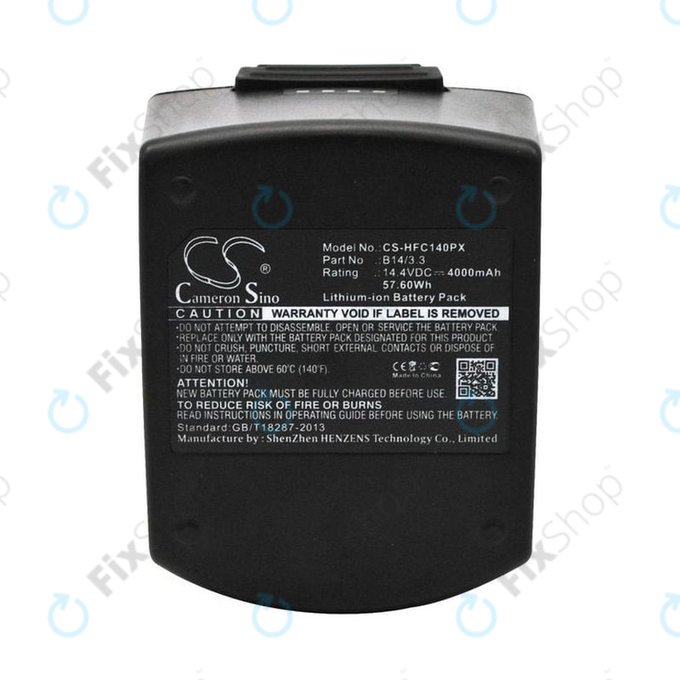 Baterija za Hilti SFC14-A, SFH140A, 4000mAh, Li-Ion, 14.4V, B14/3.3, HQ