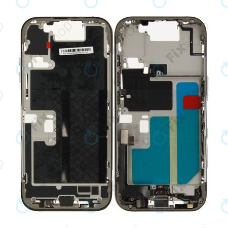 Srednji okvir s baterijom za iPhone 16 Pro | Natural Titanium | ZD076-00692 | Genuine Apple