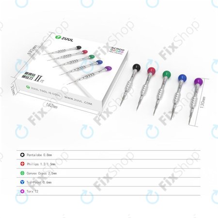 2UUL Scroo - Set odvijača Lollipop 5u1 (nova verzija)