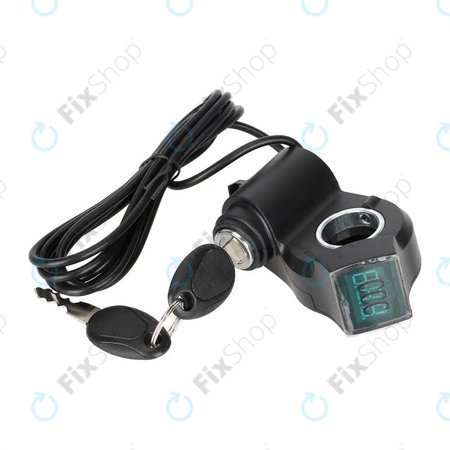 Kugoo Kirin M4, M4 Pro, Speedual, Zero 8X, 10X, MiniWalker, T10-DDM - Prekidač Paljenja s Voltmetrom