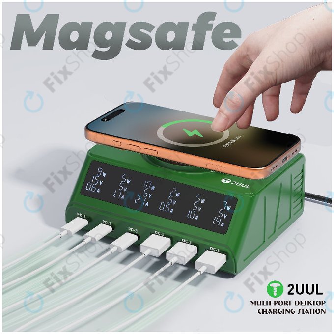 Stolni punjač s više priključaka, 2UUL PC11