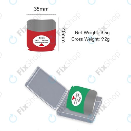 iFixes iS12 - tanke oštrice za rastavljanje, 0.15mm