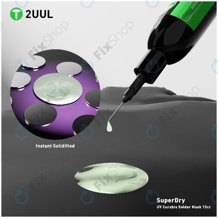 UV stvrdnjavajuća zaštitna maska za lemljenje, 2UUL SC55, 10cc