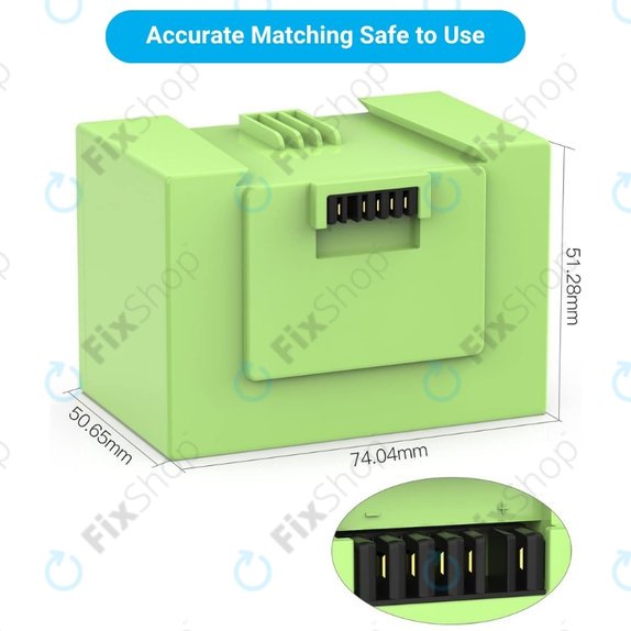 iRobot Roomba e-series, i-series - Baterija ABL-D1, 4624864, ABL-D2 Li-Ion 14.4V 3000mAh