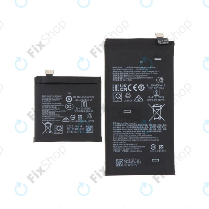 OnePlus Open - Baterija BLPA01, BLPA03 4805mAh (2 kom)