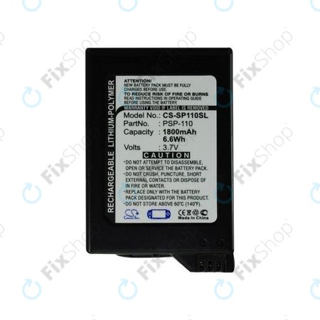 Sony Playstation PSP-1000 - Baterija PSP-110 1800mAh HQ