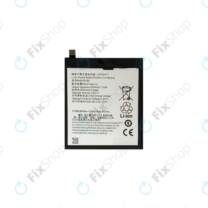 Motorola Moto M XT1663 - Baterija BL265 3000mAh