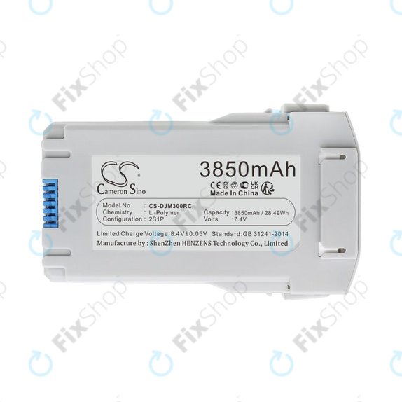 Baterija za DJI Mini 3, Mini 3 Pro, Mini 4, Mini 4 Pro, 3850mAh, Li-Pol, 7.4V, BWX162-2453-7.38, HQ