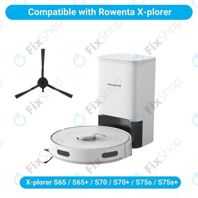 Bočna četka, 2 kom za Rowenta X-plorer S65, S65+, S70, S70+, S75s, S75s+