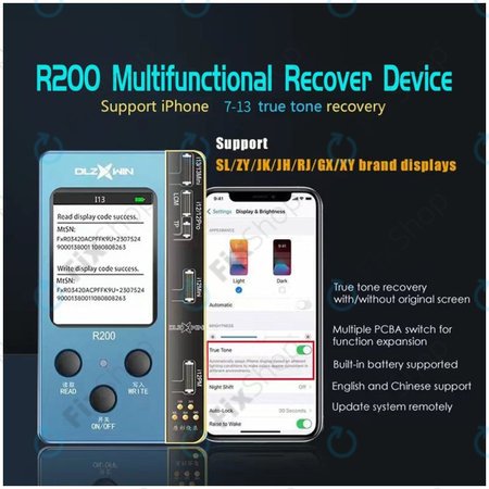 DLZ WIN - DL R200 True Tone Restore Programator (iPhone 8 - 13-series)