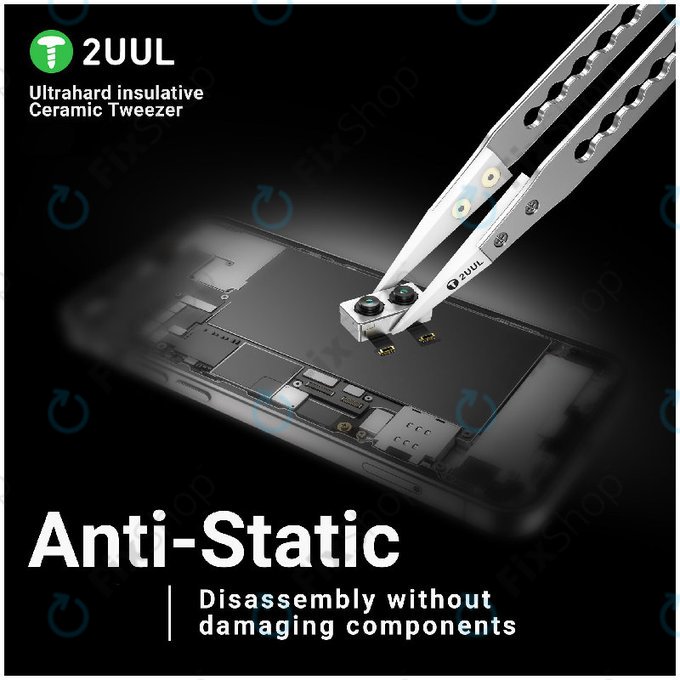 Precizna pinceta, keramički izolirana, 2UUL TW31