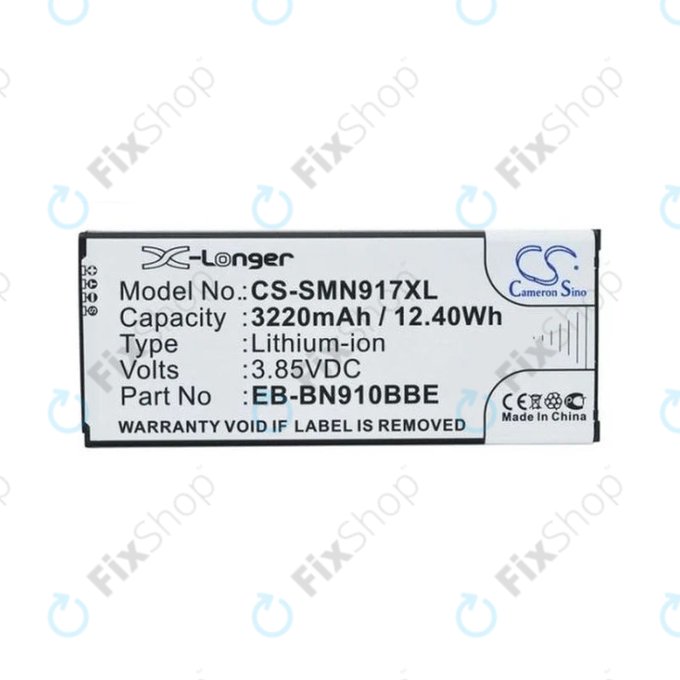 Samsung Galaxy Note 4 N910F - Baterija EB-BN910BBK 3220mAh HQ