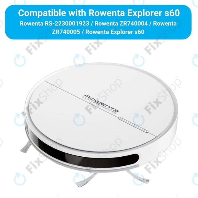 Set rezervnih dijelova za Rowenta Explorer s60 (2x Glavna četka, 4x Filter, 8x Bočna četka)