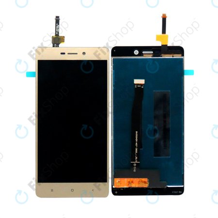 Xiaomi Redmi 3, Redmi 3S, Redmi 3 Pro - LCD zaslon + zaslon osjetljiv na dodir (Gold) TFT