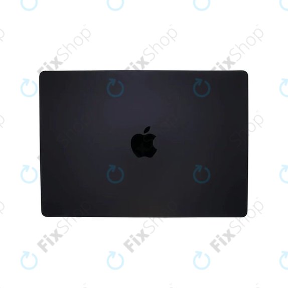 LCD zaslon za MacBook Pro 14", A3112, A3185 (2024), s prednjim staklom i pokrovom, Space Black, 661-41794, Genuine Apple