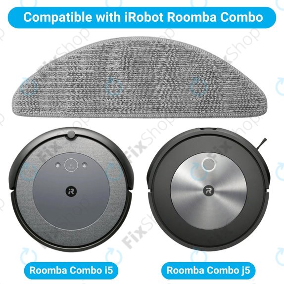 Krpa za brisanje, 2 kom za iRobot Roomba Combo i5, j5