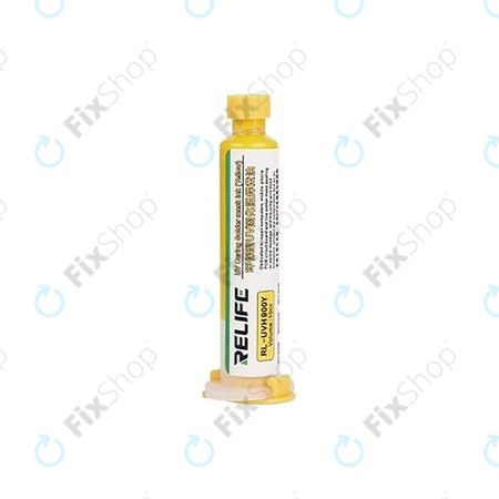 Relife RL-UVH900Y - UV Vytvrditeljiva Lemilica Maska - 10ml (Žuta)
