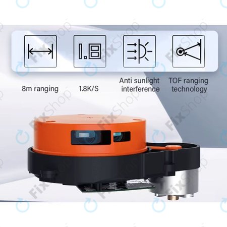 Xiaomi Roborock S4 Max, S5, S5 Max, S6, S6 MaxV, S6 Pure, S7, Mijia 1S - Senzor udaljenosti