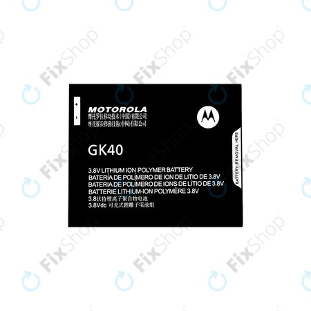 Motorola Moto E4 XT1761, Moto G5 XT1675, Moto E5 Play - Baterija GK40 2800mAh - SNN5976A Genuine Service Pack