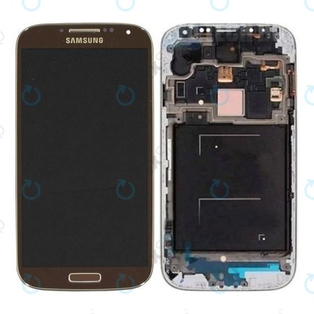 Samsung Galaxy S4 i9506 LTE - LCD zaslon + zaslon osjetljiv na dodir + okvir (smeđi) - GH97-15202E Originalni servisni paket