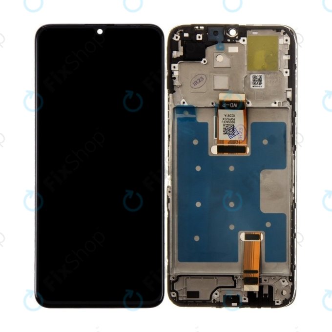 Honor X6a WDY-LX1 - LCD zaslon + zaslon osjetljiv na dodir + okvir (Midnight Black) TFT