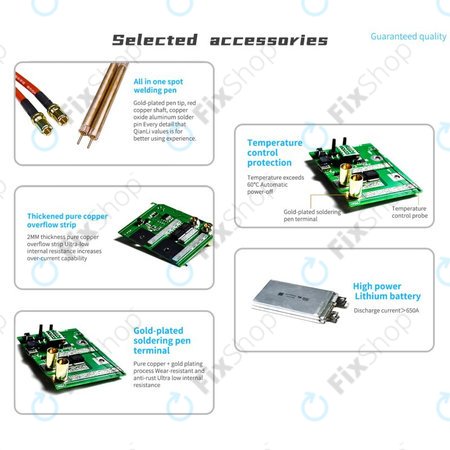 QianLi Macaron - Mikro Zavarivač za Popravak Fleksibilnih Kabela Baterije (iPhone 11 - 12 Pro Max)