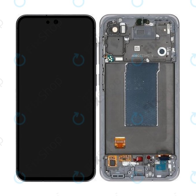 Samsung Galaxy A56 A566E - LCD zaslon + zaslon osjetljiv na dodir + okvir (Awesome Graphite) - GH82-36829A Genuine Service Pack