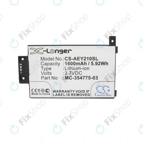 Amazon Kindle Paperwhite 2 2014, Touch 2014 - Baterija MC-354775-03 1600mAh HQ