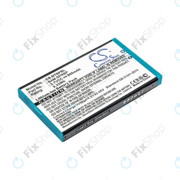 Baterija za Nintendo Advance SP, AGS, 900mAh, Li-Ion, 3.7V, SAM-SPRBP, HQ