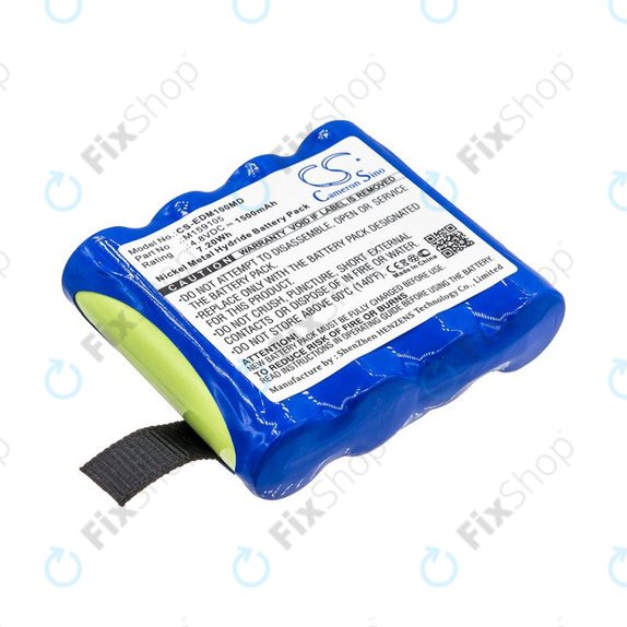 Baterija za Edan Cs-01, Edan H100, Edan H100b, Edan H100n, 1500mAh, Ni-MH, 4.8V, 4XNR49AA1500P, HQ