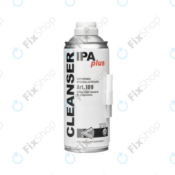 Sredstvo za čišćenje IPA Plus - Sprej za čišćenje s četkom - Izopropanol 100% (400 ml)