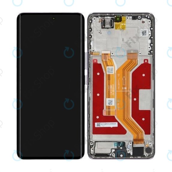 Honor Magic7 Lite - LCD zaslon + zaslon osjetljiv na dodir + okvir (Titanium Purple) - 0235AMMP Genuine Service Pack