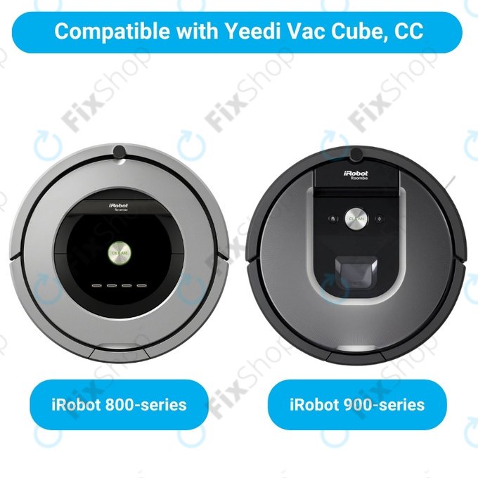 Set rezervnih dijelova za iRobot Roomba 800, 900-series (2 para glavnih četki, 4x Filter, 4x Bočna četka)