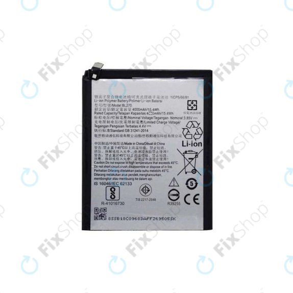 Motorola Moto G6 Play XT1922, Lenovo K6 Note, Moto E5 XT1944 - Baterija BL270 4000mAh