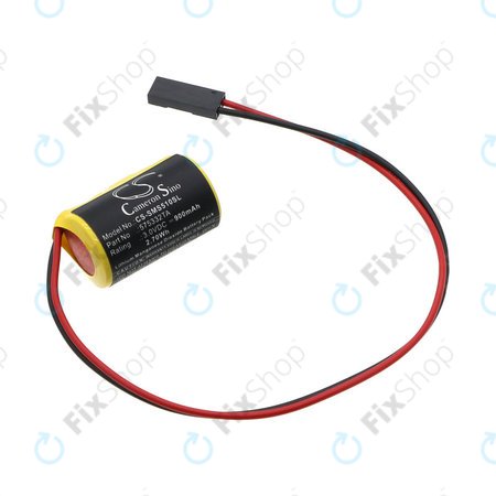 Baterija za Siemens Simatic S7-300, 400, 900mAh, Li-MnO2, 3V, 575332TA, HQ