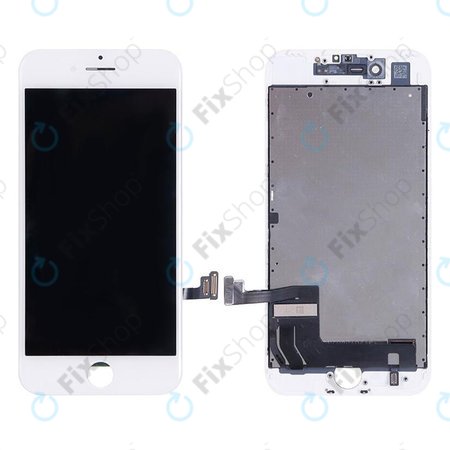 Apple iPhone 7 - LCD zaslon + zaslon osjetljiv na dodir + okvir (bijeli) In-Cell FixPremium
