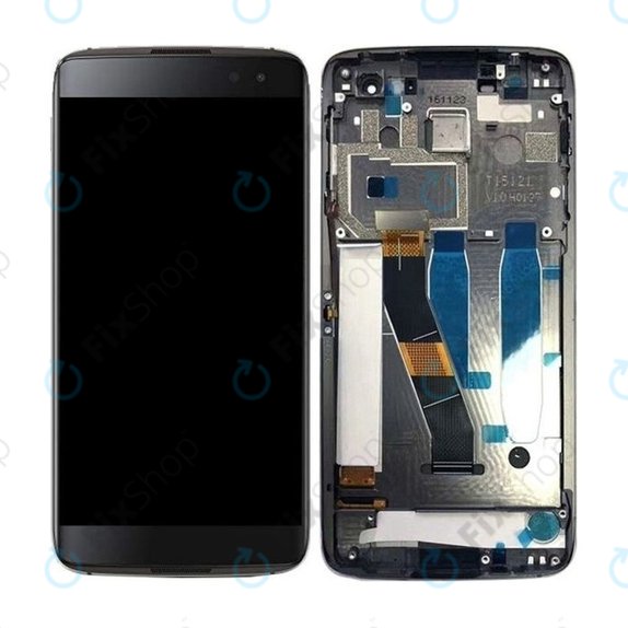Blackberry DTEK60 - LCD zaslon + zaslon osjetljiv na dodir + okvir (Black) OLED